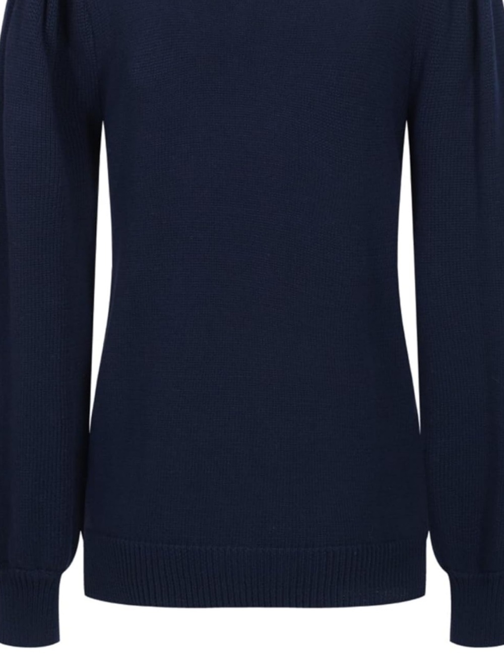 OXKnit Navy Floral Crewneck Sweater - Picture 2 of 3